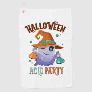 Halloween golf towel