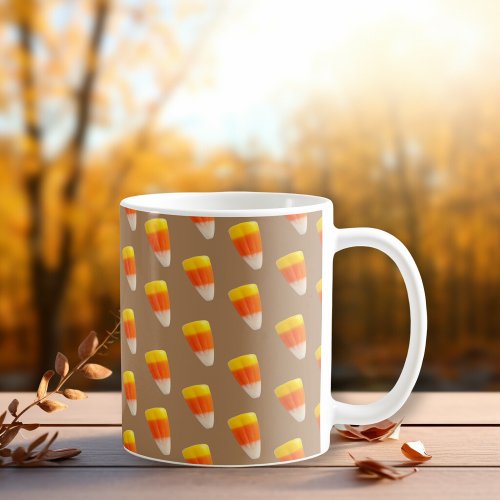 Halloween Goodie Candy Corn Coffee Mug