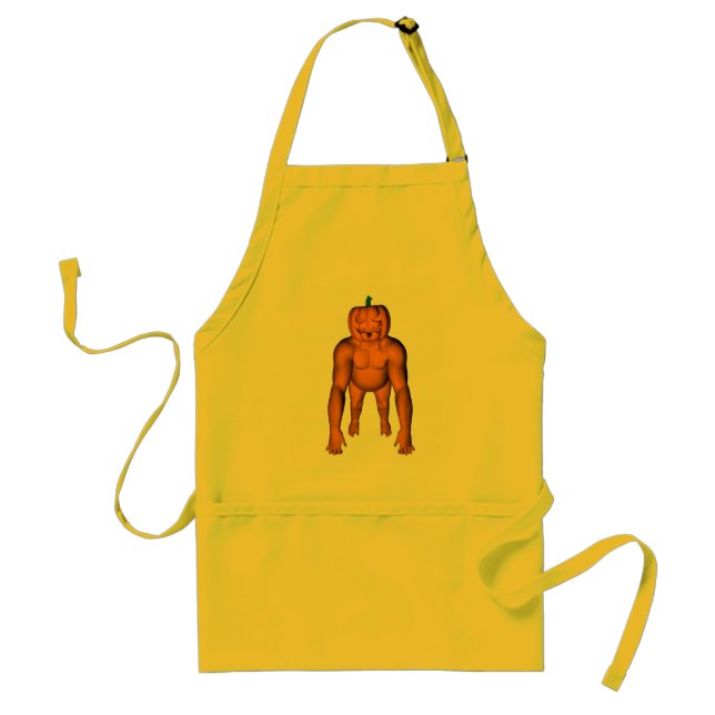 Halloween Gorilla Adult Apron (Front)