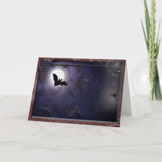 Halloween / Gothic full moon bat Template