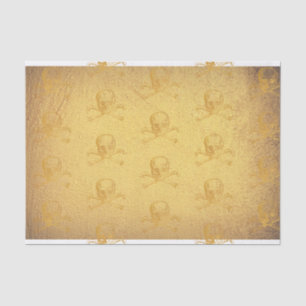 Halloween Gothic Glam Skull Tissue Paper