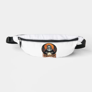 Halloween Gothic Skeleton Fortune Teller Vector Ar Fanny Pack