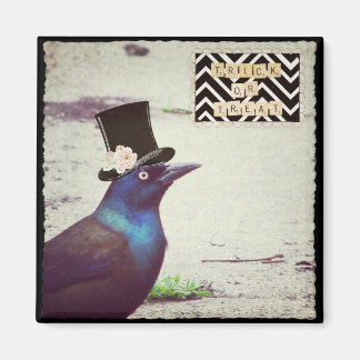 Halloween Grackle Magnet