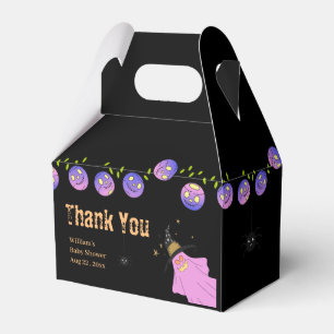 Halloween Gradient Ghost Skull Garland Favor Boxes