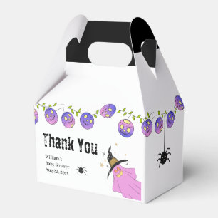 Halloween Gradient Ghost Skull Garland Favor Boxes