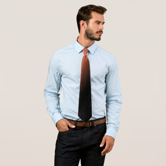 Halloween Gradient Neck Tie (In Situ)