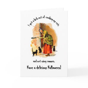Halloween Grammar Card