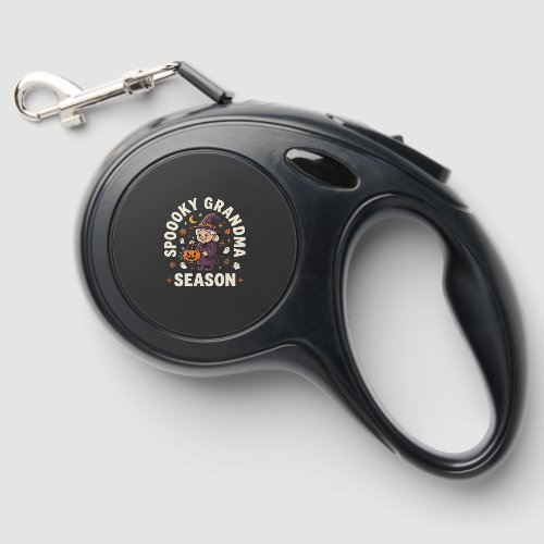 Halloween Grandma Magic Retractable Pet Leash