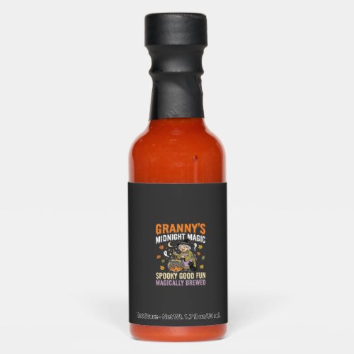 Halloween Granny Cauldron Magic Hot Sauces