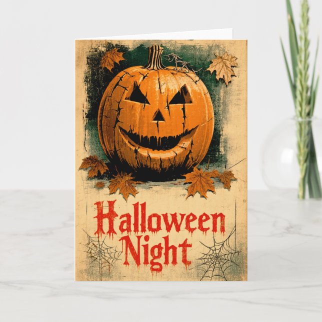 Halloween Graphic – 1960s Inspired Series Card (Front)