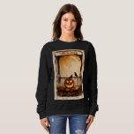 Halloween Graphic – 1960s Poster Aesthetic Sweatshirt