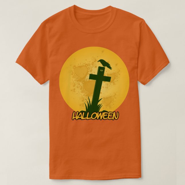 Halloween grave T-Shirt (Design Front)