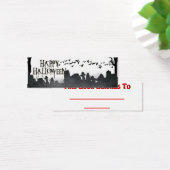 Halloween Graveyard Scene Silhouette (Desk)