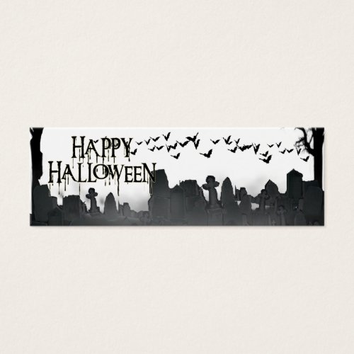 Halloween Graveyard Scene Silhouette