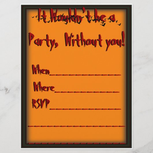 Halloween Graveyard Scene Silhouette (Front)