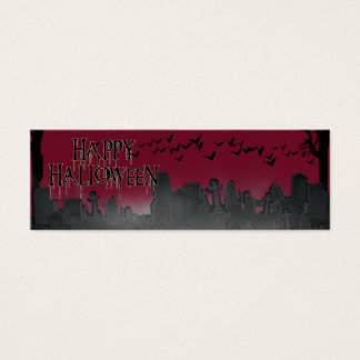 Halloween Graveyard Scene Silhouette