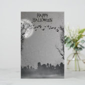 Halloween Graveyard Scene Silhouette (Standing Front)