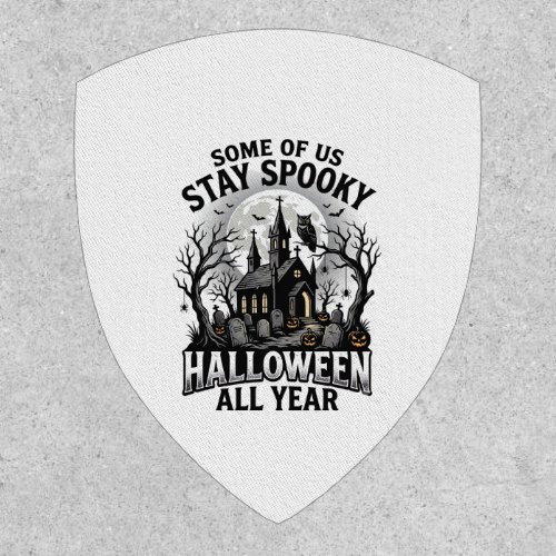 Halloween Graveyard Shirt for Spooky Season Fans_1 Patch