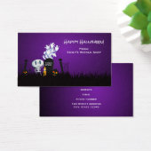 Halloween Graveyard Spooky Cute Skeleton & Ghosts (Desk)