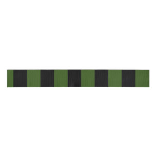 Halloween Green and Black Ribbon