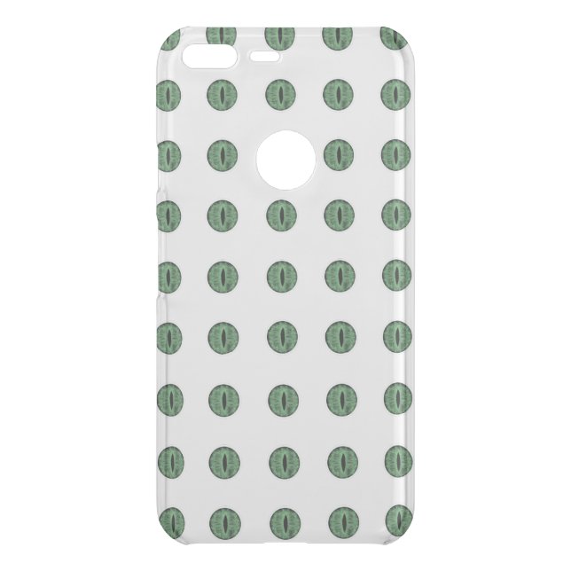Halloween Green Polka Dot Eyes Uncommon Google Pixel XL Case (Back)