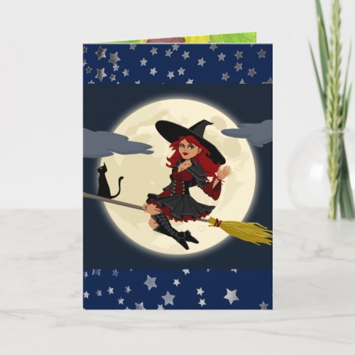 Halloween greeting card