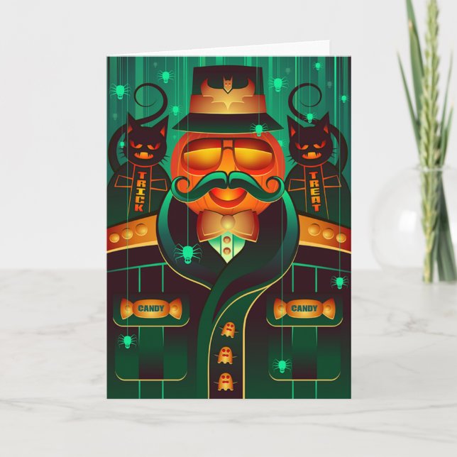 Halloween Greeting Card (Front)