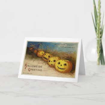 Halloween Greeting Card by lmulibrary at Zazzle