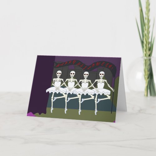 Halloween greeting card