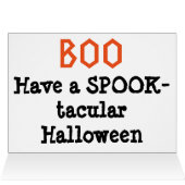 Halloween Greeting Card/Jack-o-lantern (Inside Horizontal (Top))