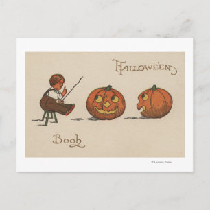 Halloween GreetingBook Postcard