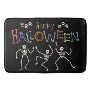 Halloween Greetings Bath Mat