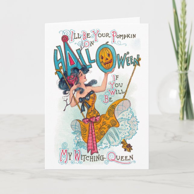 Halloween Greetings Card (Front)