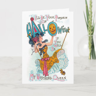 Halloween Greetings Card