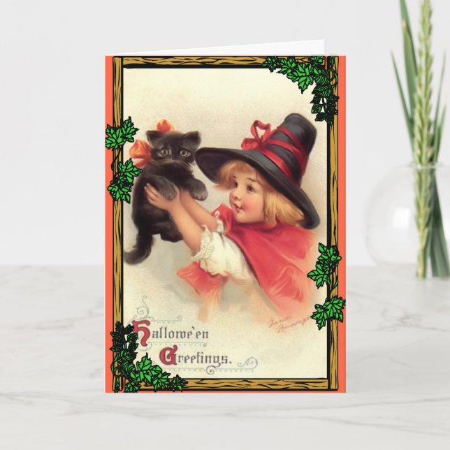 Halloween greetings card (Front)