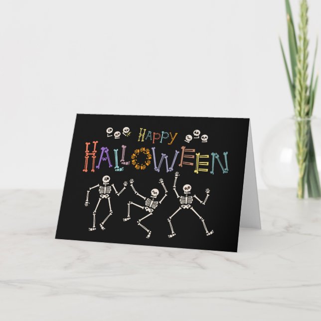 Halloween Greetings Card (Front)