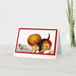 Hallowe'en Greetings Card