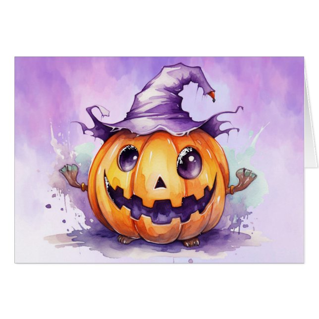 Halloween Greetings Cards (Front Horizontal)