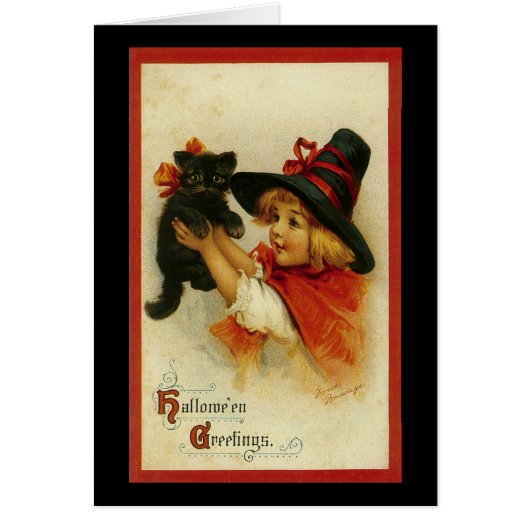 Halloween Greetings Cards (Front)