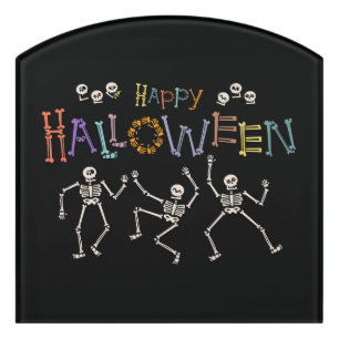 Halloween Greetings Door Sign
