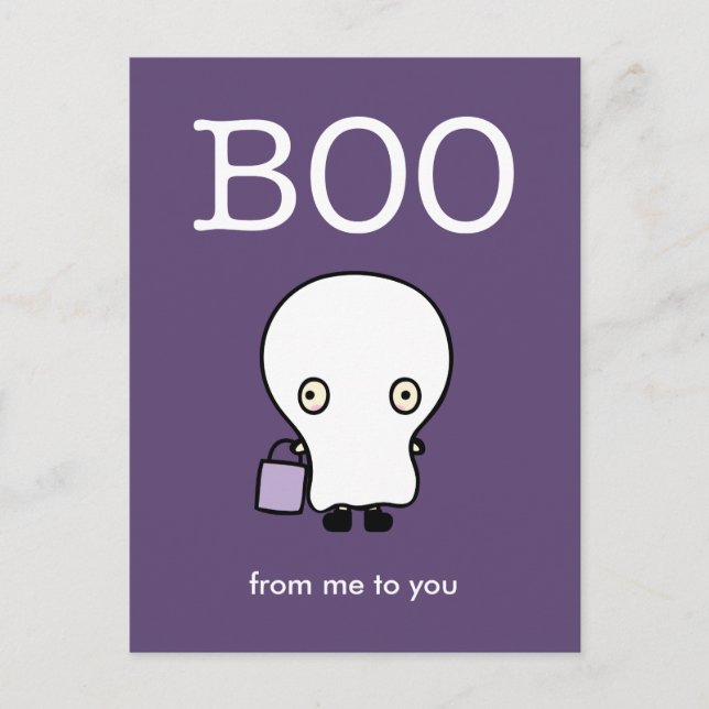 Halloween Greetings for Kids Postcard (Front)