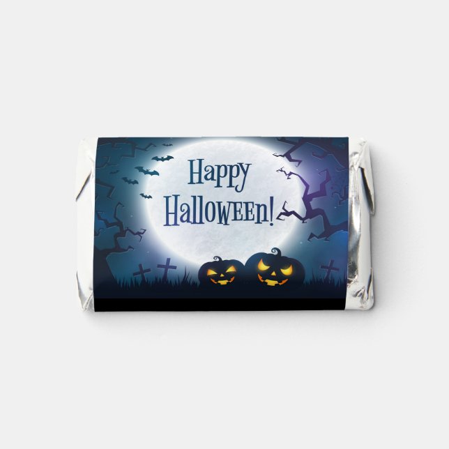 Halloween Greetings Hershey's Miniatures (Front)