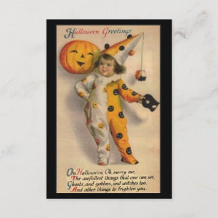 Halloween Greetings Invitation