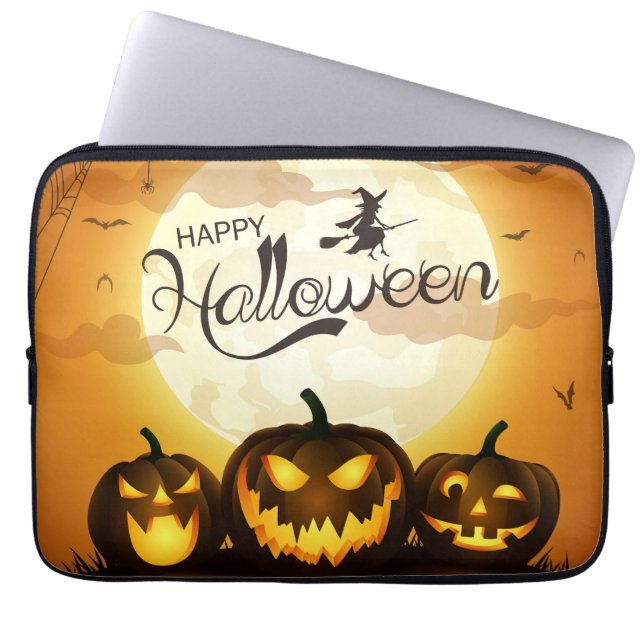 Halloween Greetings Laptop Sleeve (Front)