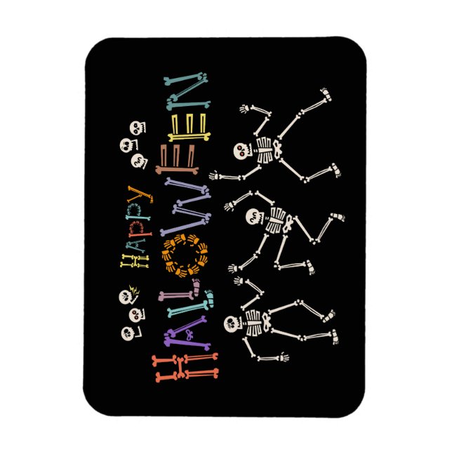 Halloween Greetings Magnet (Vertical)
