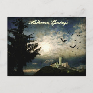 Halloween Greetings Postcard