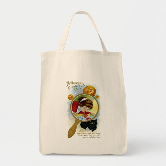 Halloween Greetings Tote Bag (Front)