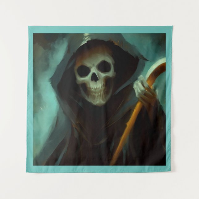 Halloween - Grim Reaper 1 Tapestry (Front)