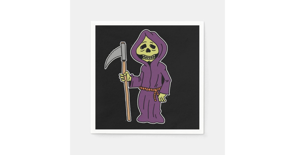 The Grim Reaper says: C'est la vie. and he shrugs. halloween tee