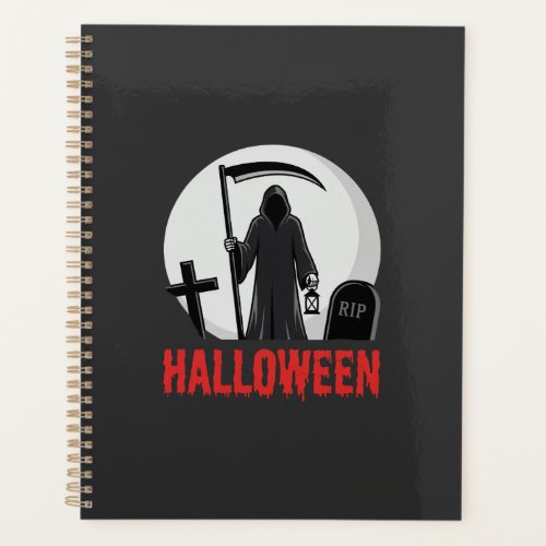 Halloween Grim Reaper Cemetery Design Planner